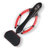 Rudergerät, AB-Trainingsgerät, Core- und Bauchtrainer, Krafttraining, Libellenmaschine, Ganzkörpertraining, Fitnessgerät for das Heim-Fitnessstudio(RED)