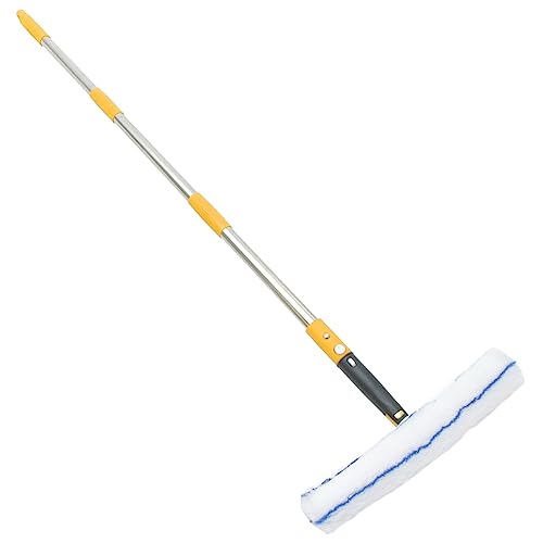 Ipetboom 1 Juego raspador para Limpieza de Cristales Auto escobilla de Goma para Limpieza de Ventanas limpa vidros limpiacristales combinacion limpiaparabrisas para Ventana Esponja AbS