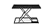 E3 Compact Stand Up Desk Converter (Black) by Uplift Desk