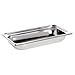 Vollrath 90352 Super Pan 3 S/S 1/3 Size x 2 D Food Pan"