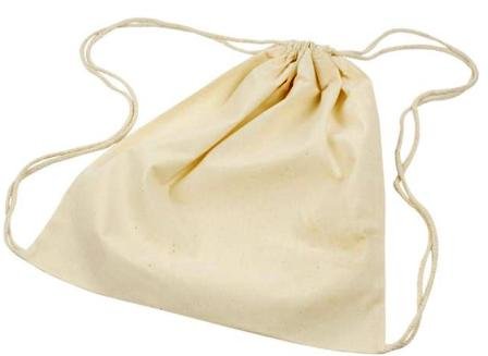 Drawstring Shoe Bag (6 pack - natural colour) 37x41cm