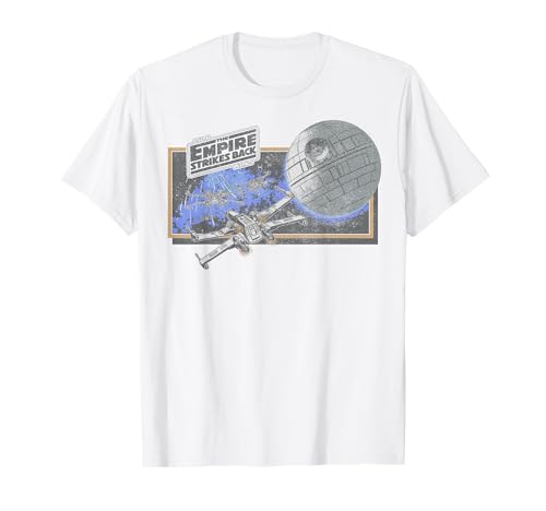 Star Wars Vintage Empire Panel T-Shirt avec graphique imprimé haute définition