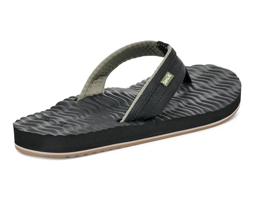 Image of Sanuk Mens Ziggy Plush | Flip Flops for Men | Mens Sandals | Beach Sandals | Supportive & Lightweight | Comfort Footbed