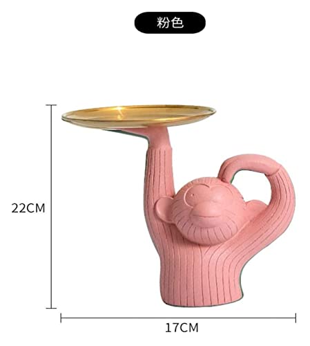 Assiette de fruit singe pour une table basse de salon moderne et chic - 3