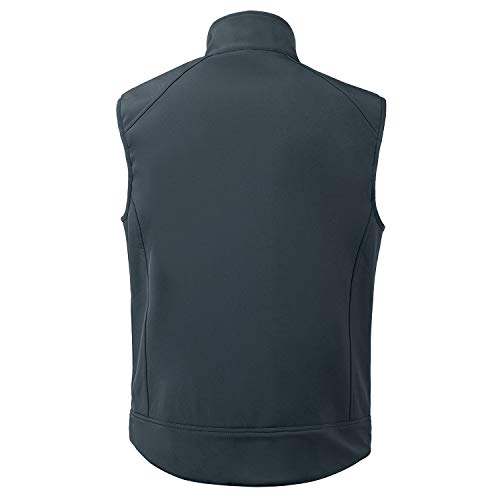 Moheen Men's Full-Zip Polar Fleece Vest Soft And Cozy Sleeveless Jacket Lightweight Outwear Vest(Charcoal,3Xl) #TOP7