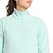 adidas Women's Terrex Multi Essentials Half-Zip Fleece Hiking Sweatshirt, Semi Flash Aqua, Large