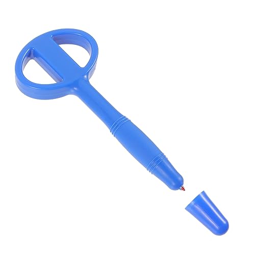Image of Healifty Safety Writing Pen Anti-Swallowing Signature Pen for Prison Use Flexible Rubber Grip Retractable Tip Portable Multi-Use Writing Tool 5.70 in