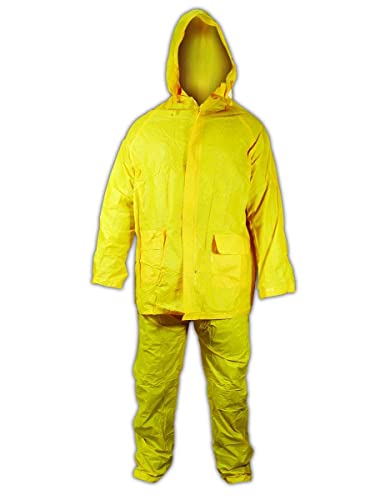MAGID RainMaster 3-Piece Disposable PVC Rain Suit #TOP19
