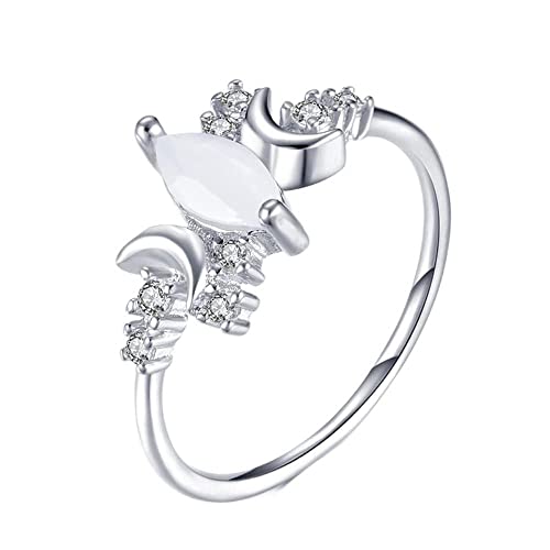 Bague en pierre de lune et argent 925 un bijou d'engagement raffiné pour femme