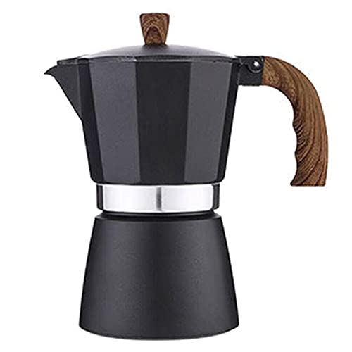 Cafetière – Cafetière sur cuisinière, machine à percolateur de café cubain manuelle | Pot à moka en alliage d'aluminium, machine à expresso classique sur cuisinière, Design classique, cafetière propre