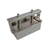 Caja de herramientas de prensado de carne de jamón para hoteles y restaurantes caseros, 200 x 100 x 70 mm, plateado, 1 kg