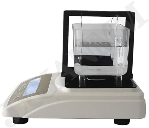 Automatic Gold Testing Kit - Digital Precious Metal Tester, Accurate Density Meter for Gold, Silver, Platinum Purity Measurement & Printer - MDJ600K