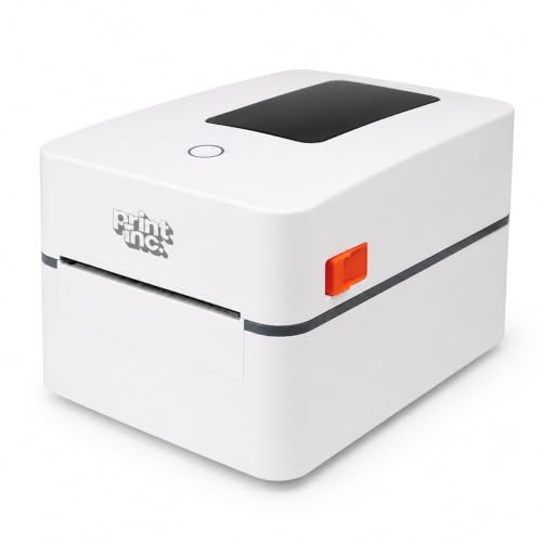 Image of PrintInc Mark 1 Max - 4x6 Thermal Shipping Label Printer | USB | 152mm /s High-Speed | for Amazon, Meesho, Shopify Sellers | No Ink Required | 1 Year Warranty