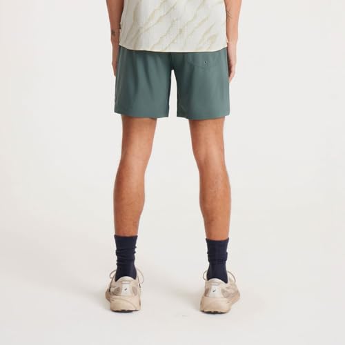 Roark Serrano Short esportivo masculino de 17,78 cm, Floresta, M