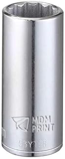 MDMprint 3/8 in Drive, 20mm Triple Square Metric Socket, 12 Points