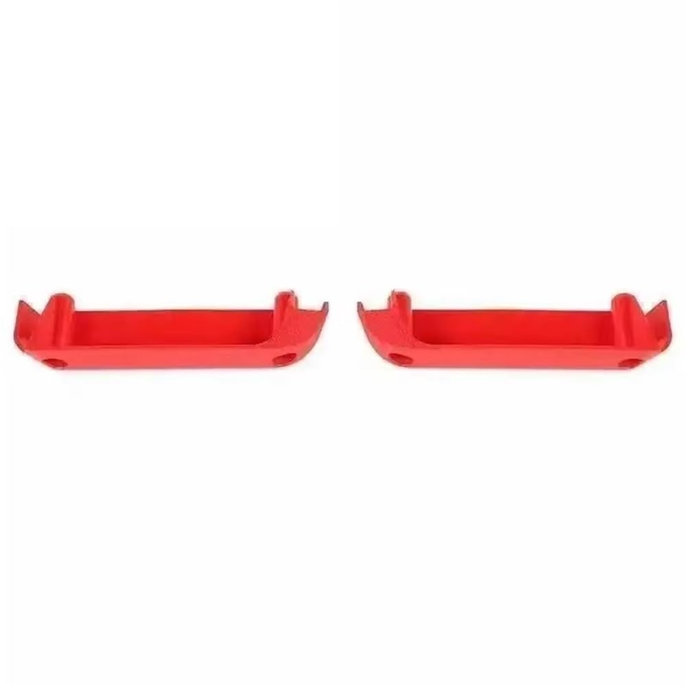 TEAKEA Stowing Tidying Car Interior Door Handle Armrest Storage Box for Suzuki for Jimny 2019 2020 2021 2022 2023 2024 2025 Interior Trim Decal Decoration Accessories(Red for 2 Door)