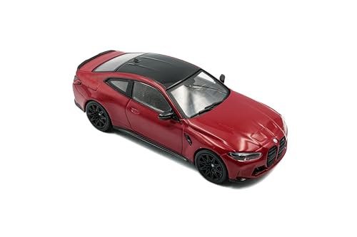 Modelo a escala 1:43 BMW G82 M4 Competition Rojo 2023 miniatura 7