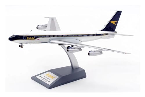 Juguetes voladores para niños al Aire Libre ARDBA29P ARD 1:200 BOAC Boeing B707-400 Avión Fundido A Presión Jet Modelo G-APFF con Moneda Y Soporte