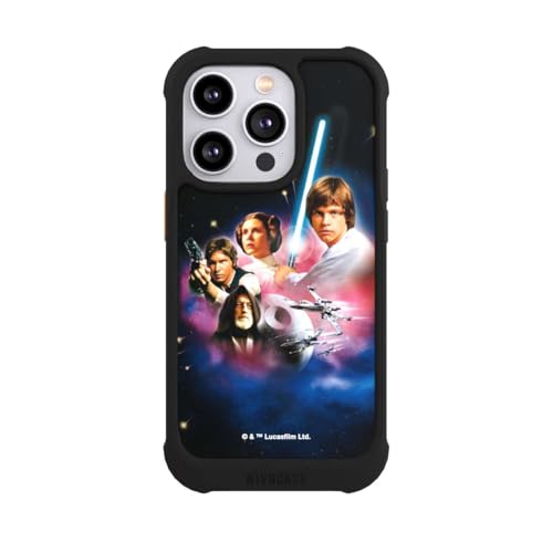 Coque iPhone 14 Pro MagSafe antichoc Sabre Luminescent Star Wars