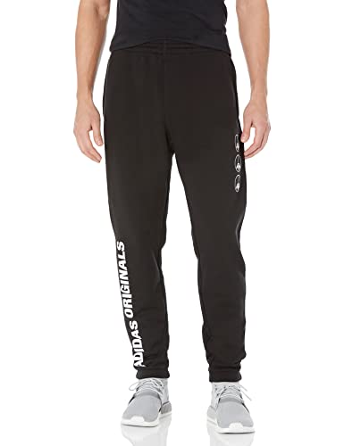 Pantalon de survêtement adidas Originals Graphics United homme noir en coton