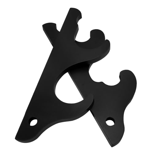 Totority Bat Display Holder Baseball Bat Rack Hockey Stick Mount Home Storage Decor