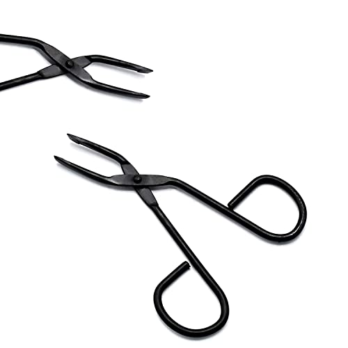 DDP Pro Scissor-like Tweezer Slant \'Eyebrow Black Color - Thumbnail 3