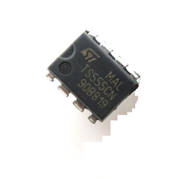 Huyhuyhuy Tool Part for 50PCS TS555CN 555 DIP8 ST IC, Timer Low Power CMOS