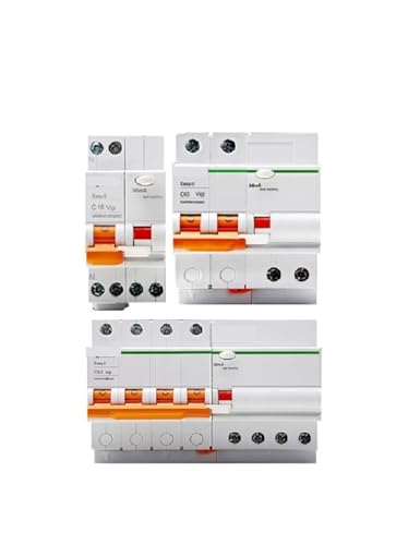 Disjoncteur 3P 25A Courants Résiduels Type C pour Tableau Électrique EA9R