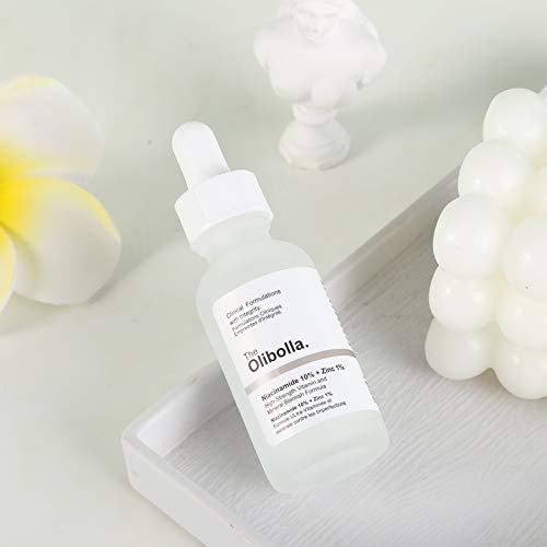 Face Serum,Vitamin and Mineral Facial Serum,Reduces Skin Blemishes and Pore,Balance The Oil Secretion,1 Fl Oz (Niacinamide 10% + Zinc 1%)