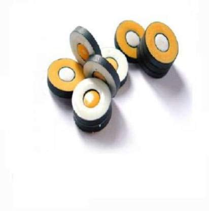 Acs Chakra Sujok Magnet - Medium (Quantity 50 PC) Massager (White, Yellow)