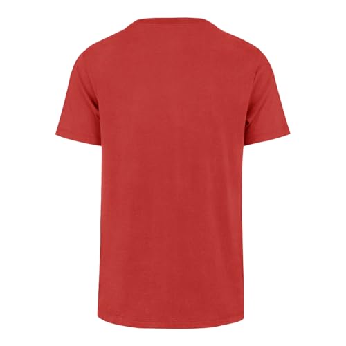 Image of 47 Men's MLB Unmatched Franklin Team Color Arched Wordmark Primary Logo Short Sleeve Baseball T-Shirt