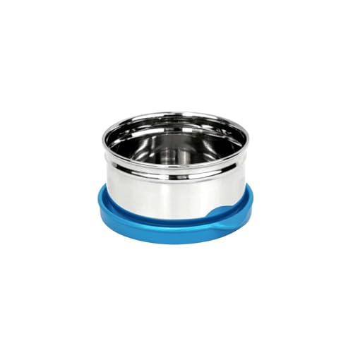 Image of SignoraWare Mini Fresh Stainless Steel Small Container | Airtight & Leakproof | Compact & Travel-Friendly | Easy to Carry | Perfect for Office, School & Home Use (140ml | TBlue)