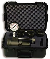 Akron Flow Test Kit with Case, 2-1/2" Includes 4 Tips