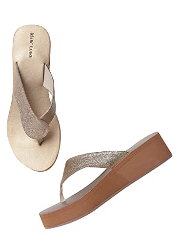 Image of Marc Loire Women's Fashion Slipper Slip-On Wedges