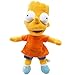 Peluches Personnages-Tomicy Simpson Bart Peluche Poupée Simpson Poupée en Peluches Personnage en Peluche Plush Toys Peluche Simpson de Taille Moyenne Cadeaux pour Enfants 30 cm