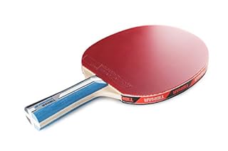 Tibhar Raquette de ping Pong Powercarbon XT - Allround et Offensive avec l'approbation de la compétition ITTF - Bleu