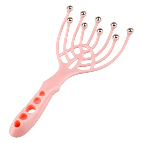 Thyonta Nine Claws Roller Ball Massager Scalp Comb Relaxing Decompressing Soul Extractor Suitable for Head Scratching and Scratching