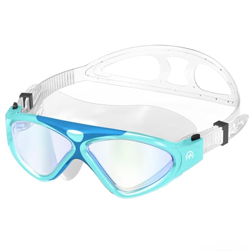 Image of OutdoorMaster Swim Mask - Wide View Swimming Mask & Goggles Anti-fog Waterproof