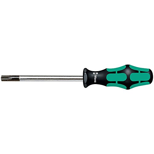 Wera 367 TX27 x 4-9/16in Kraftform Plus Torx screwdriver, TX27 x 4-9/16 in.