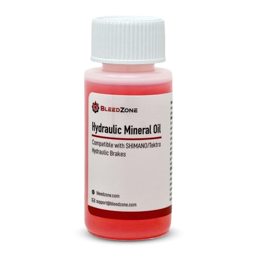 BleedZone - 60ml Hydraulic Brake Fluid for Shimano, Tektro, TRP Brakes - Road & Gravel Compatible