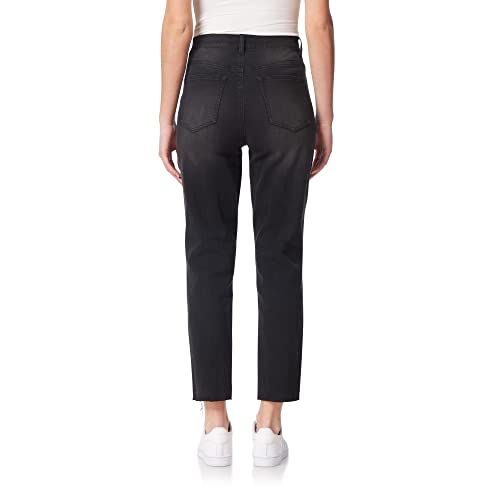 WallFlower womens Mom Curvy Ankle Denim High-rise Insta Stretch Juniors Jeans3