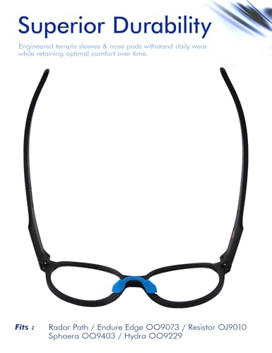 Image of SAUCER Replacement Nose Pieces Pads for Oakley Hex Jector OX8032 | OX8174F Eyeglass