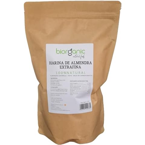 Harina de almendras 1kg KETO, sin gluten Cover