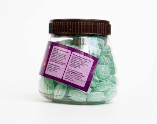 Image of CandyVille Frootfab Blueberry Candy Jar (400 Grams) | Fruit Flavoured Candy