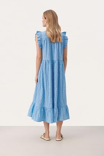 Robe décontractée mi-mollet regular fit pour un confort quotidien