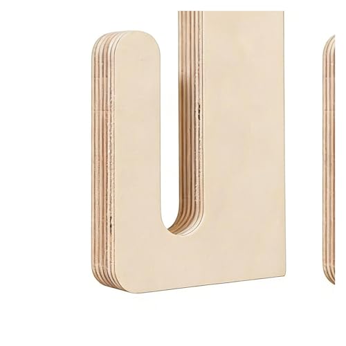 Estante de almacenamiento de madera resistente para tabla de surf y monopatín de diseño