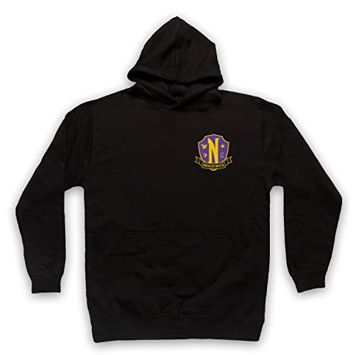 Sweat a capuche Wednesday Nevermore Academy ideal pour vos journees decontractees