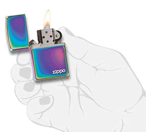 Encendedor Zippo multicolor logo de bolsillo miniatura 5