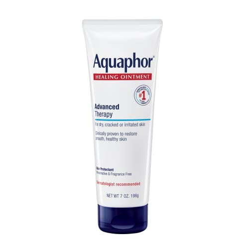 Aquaphor Healing Ointment Advanced Therapy Skin Protectant, Dry Skin Body Moisturizer, 7 Oz Tube - View 3