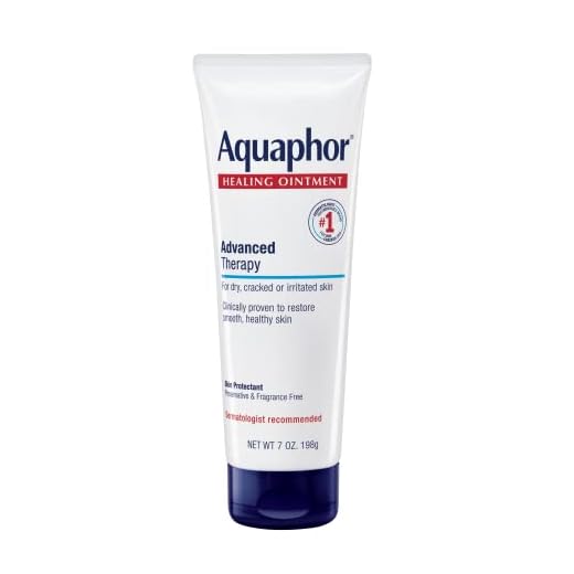 Aquaphor Healing Ointment - Dry Skin Moisturizer - Hands, Heels, Elbows, Lips - 7 oz. Tube